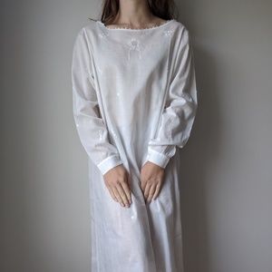 Bridal White Nocturne Nightgown